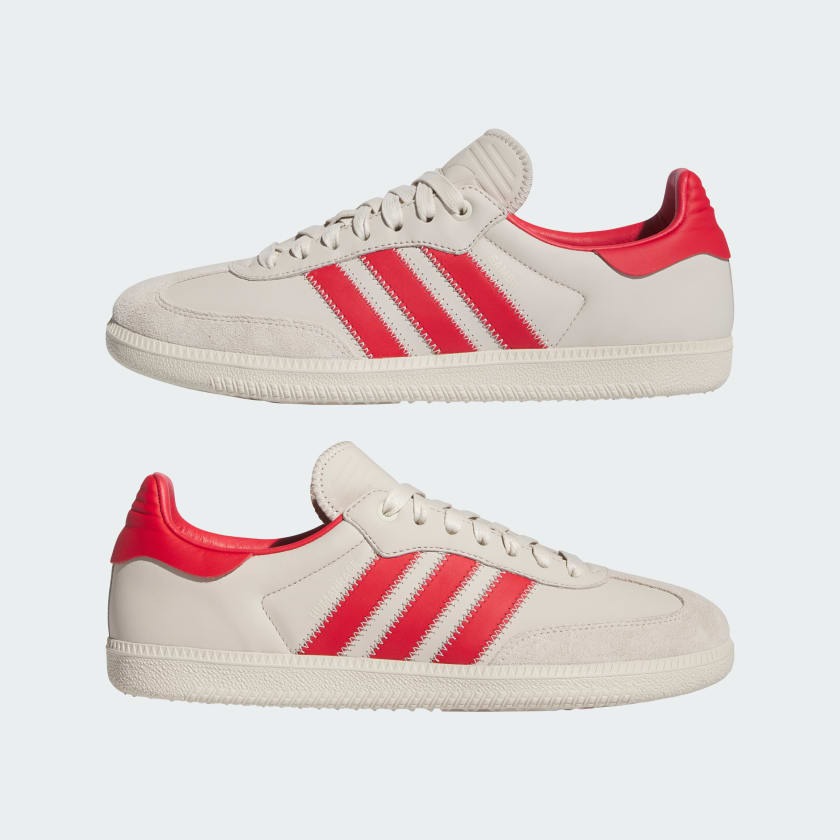Pharrell Williams x adidas Samba Humanrace Glory Red ID9066